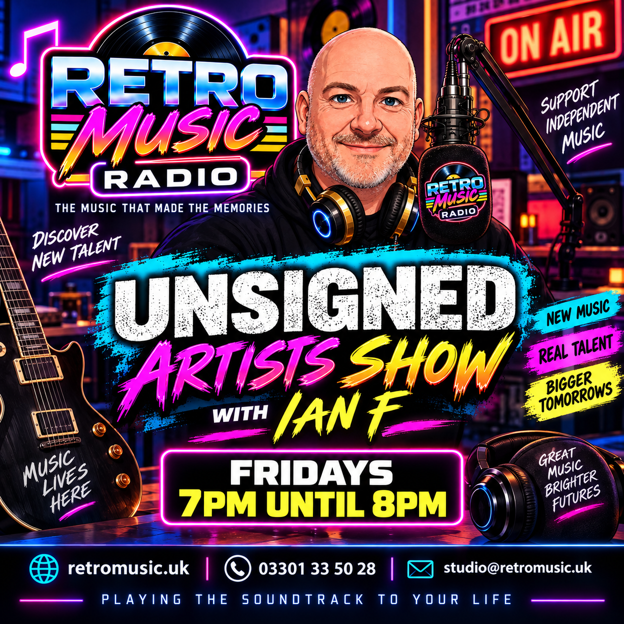 Join the Show on Fridays at 7pm