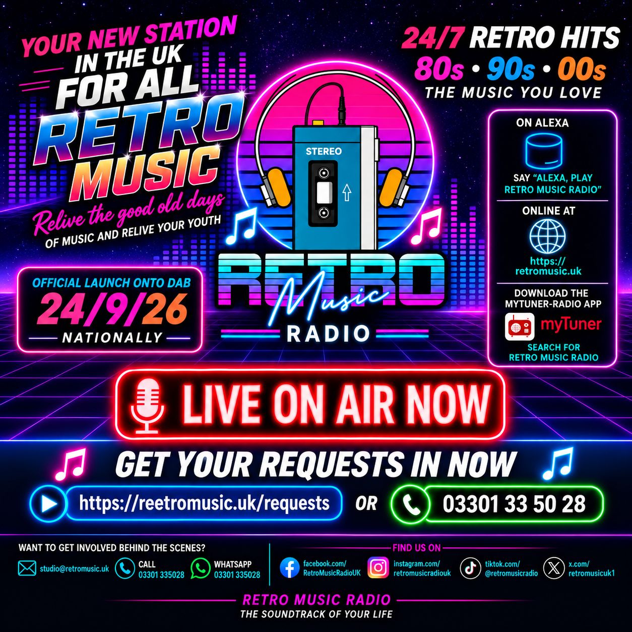 Live Music on air now......