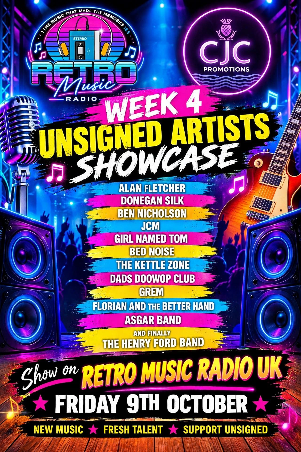 Unsigned Artists Show - Week 4